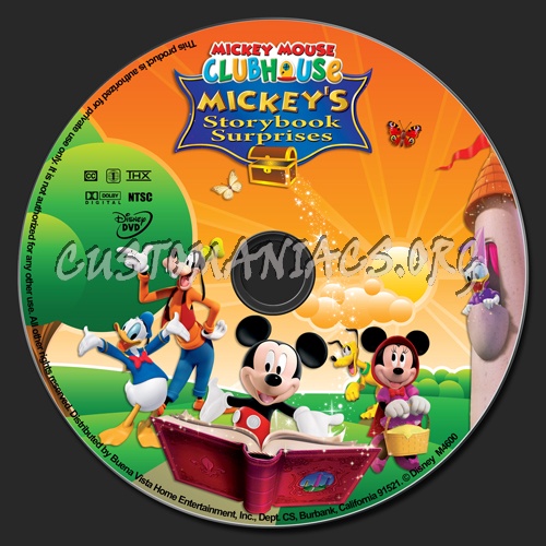 Mickey Mouse Clubhouse: Mickey's Storybook Surprises by MICKEY MOUSE  CLUBHOUSE / (FULL), DVD