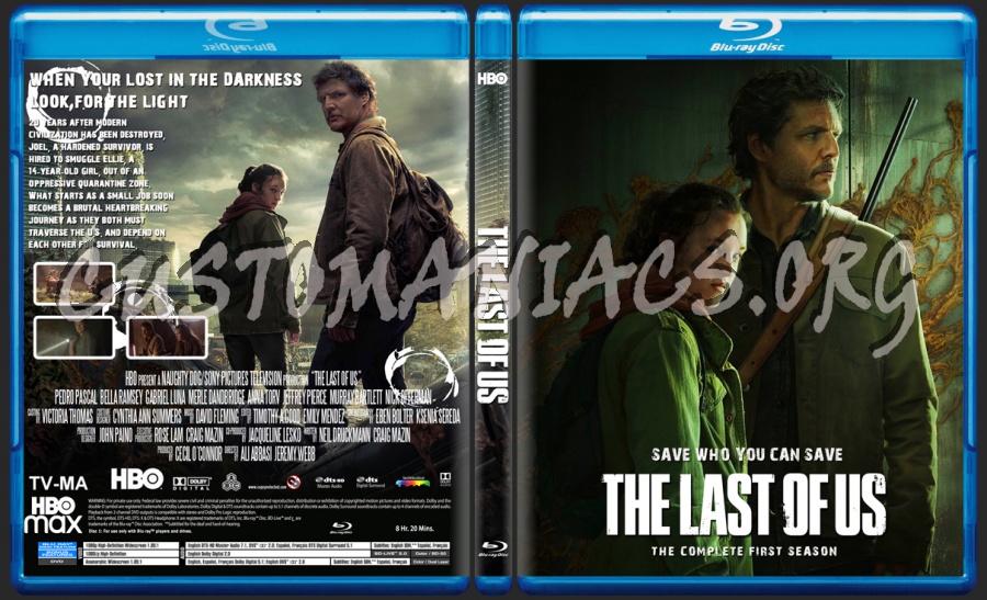 The Last Of Us Season 1 blu-ray cover