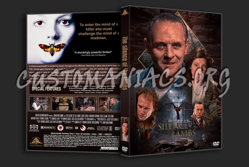 The Silence of the Lambs dvd cover