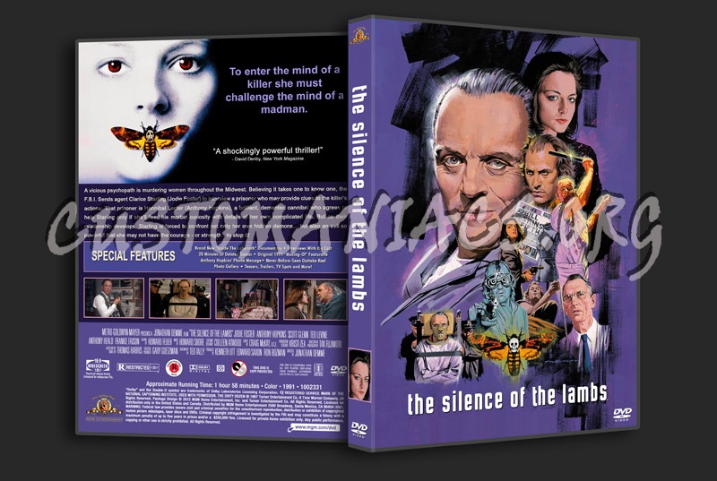 The Silence of the Lambs dvd cover