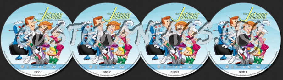 The Jetsons - Season 1 dvd label