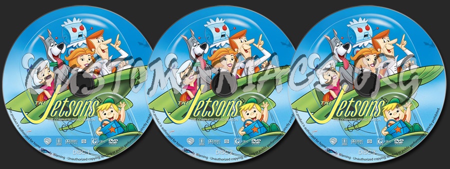 The Jetsons - Season 3 dvd label