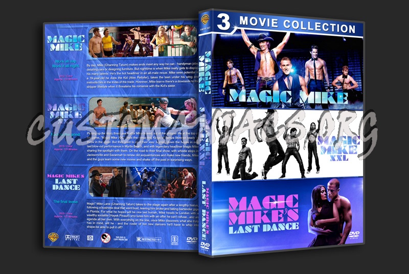 Magic Mike Triple Feature dvd cover