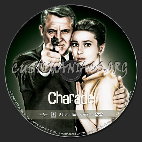 Charade dvd label