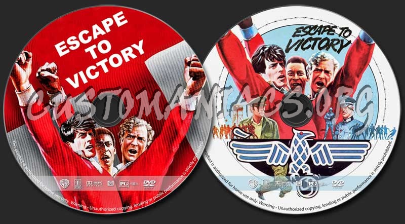 Escape to Victory dvd label