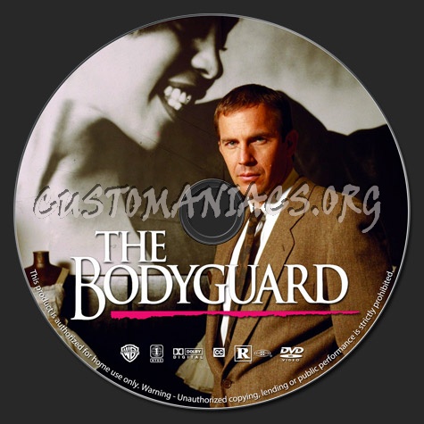 The Bodyguard dvd label