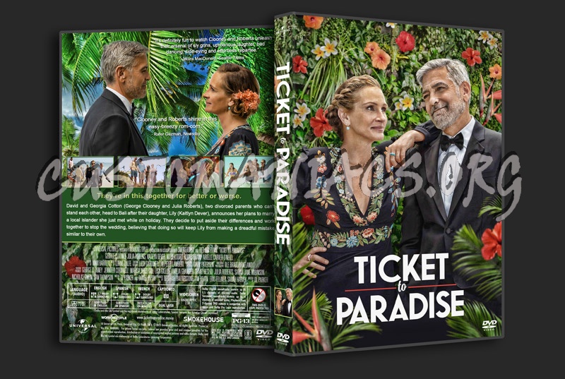 Ticket to Paradise dvd cover