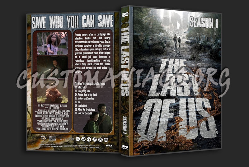 The last of us - season 1 dvd cover