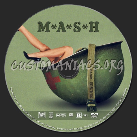 M*A*S*H or MASH dvd label