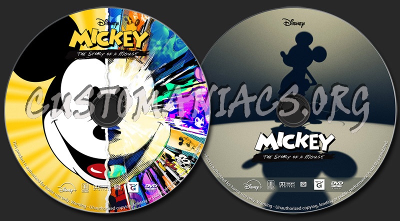 Mickey: The Story of a Mouse dvd label