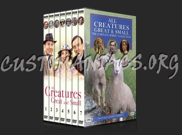 All Creatures Great and Small - The Complete Series (spanning spine) dvd cover