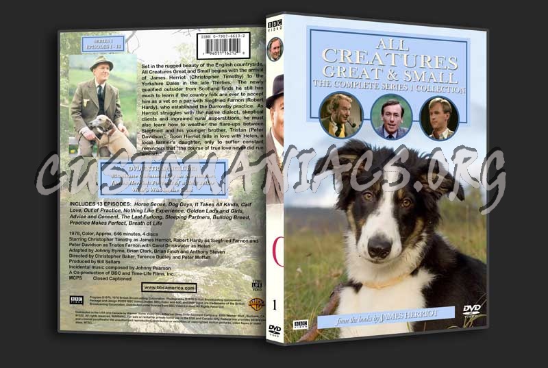 All Creatures Great and Small - The Complete Series (spanning spine) dvd cover