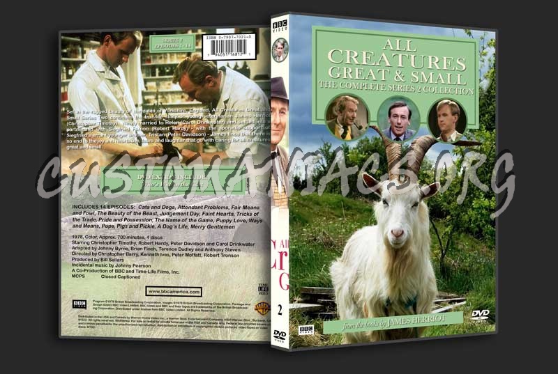 All Creatures Great and Small - The Complete Series (spanning spine) dvd cover