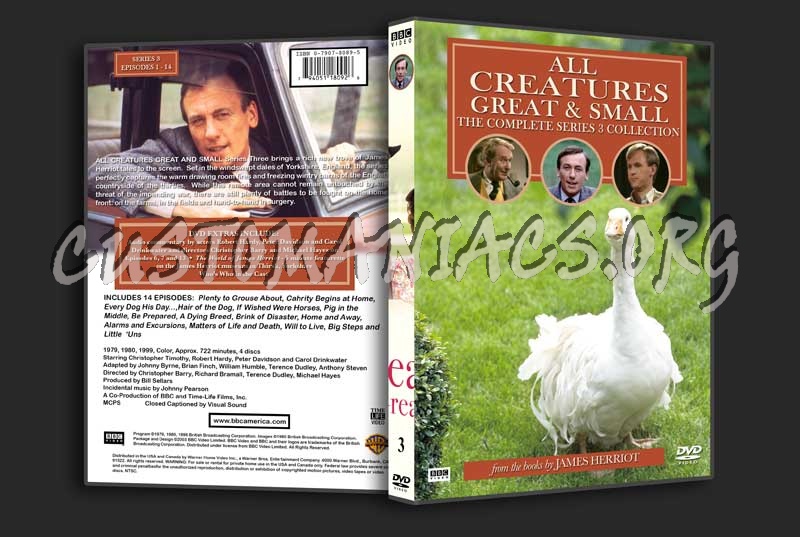 All Creatures Great and Small - The Complete Series (spanning spine) dvd cover