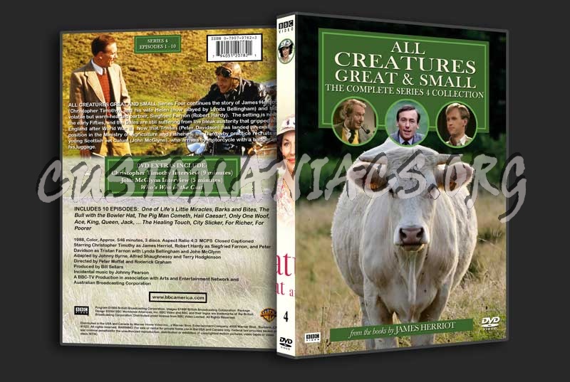 All Creatures Great and Small - The Complete Series (spanning spine) dvd cover