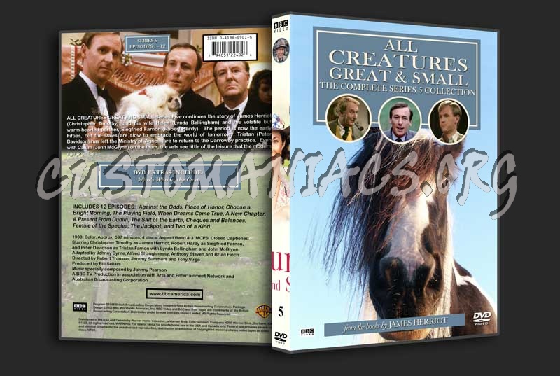 All Creatures Great and Small - The Complete Series (spanning spine) dvd cover