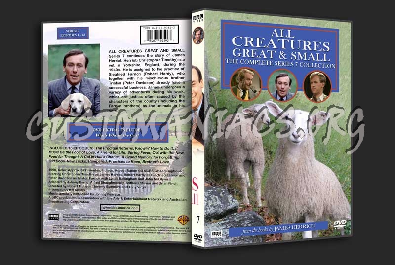 All Creatures Great and Small - The Complete Series (spanning spine) dvd cover