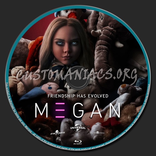 Megan blu-ray label