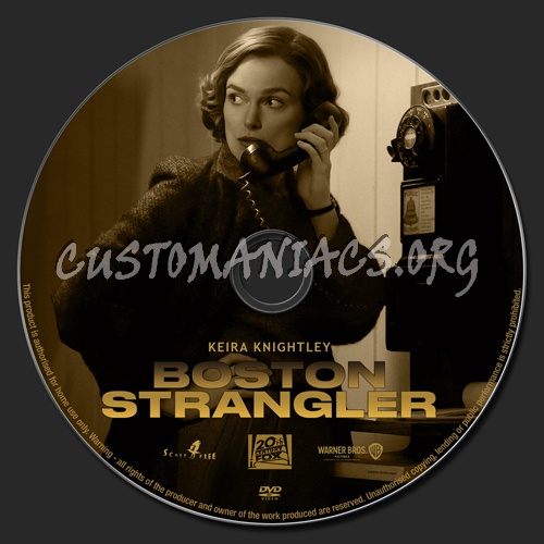 Boston Strangler dvd label