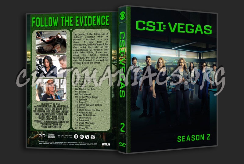 CSI : Vegas season 2 dvd cover