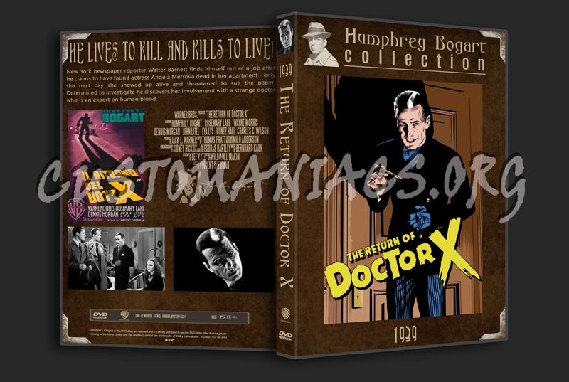 Bogart Collection 33 The Return of Doctor X (1939) dvd cover