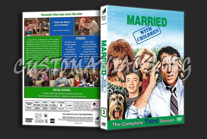 Married with Children - The Complete Series dvd cover