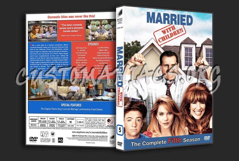 Married with Children - The Complete Series dvd cover