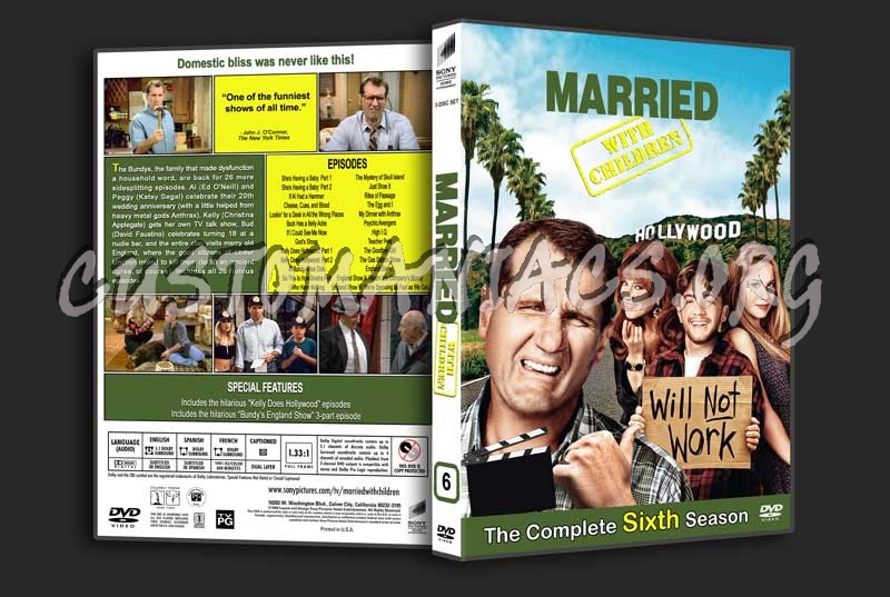 Married with Children - The Complete Series dvd cover