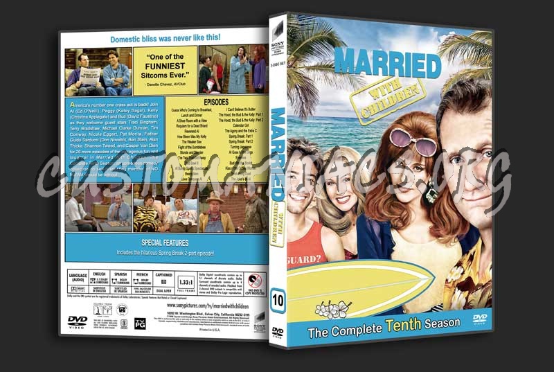 Married with Children - The Complete Series dvd cover