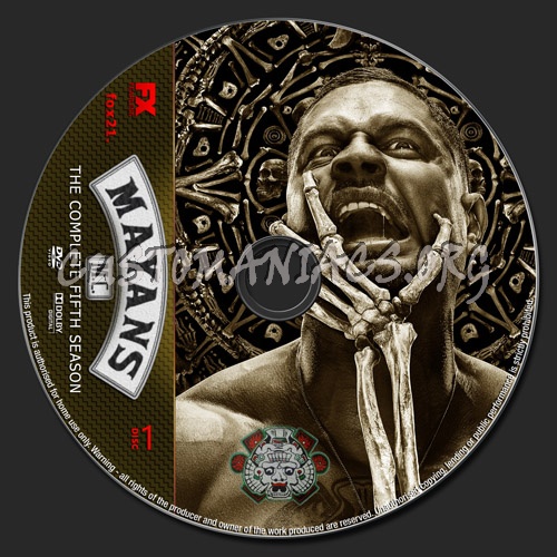 Mayans MC Season 5 dvd label