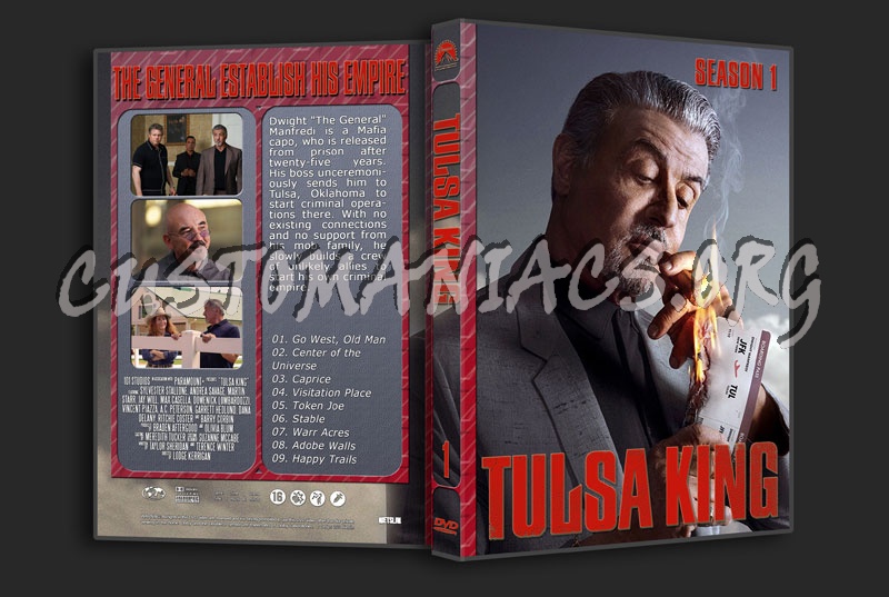 Tulsa King season 1 dvd cover