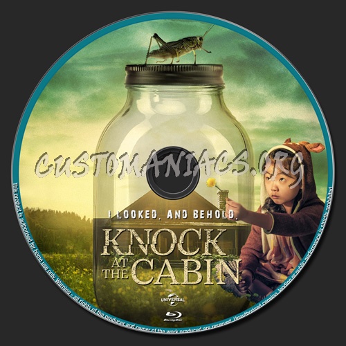 Knock At The Cabin blu-ray label