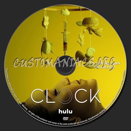 Clock dvd label