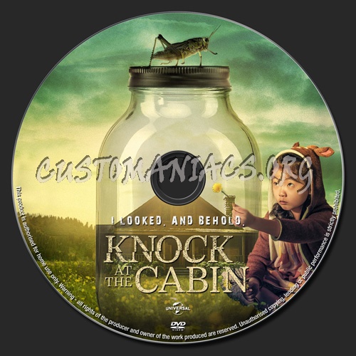 Knock At The Cabin dvd label