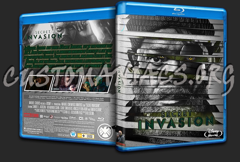 Secret Invasion blu-ray cover