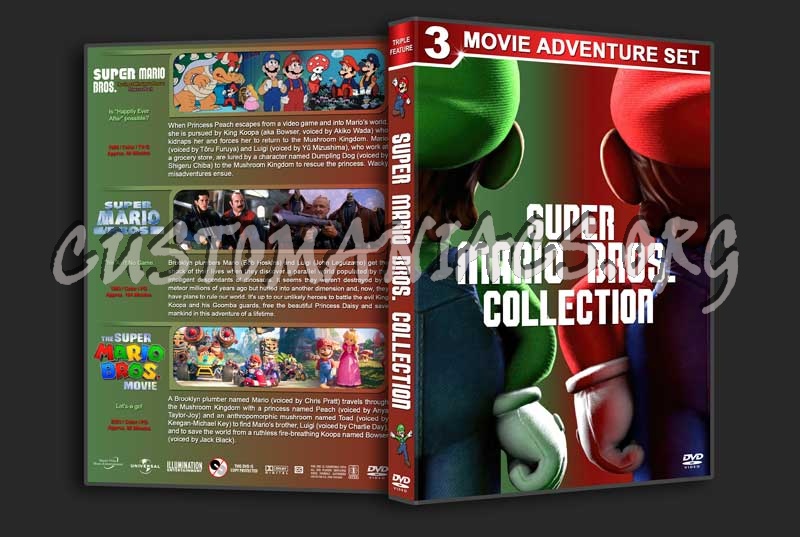 Super Marios Bros. Collection dvd cover