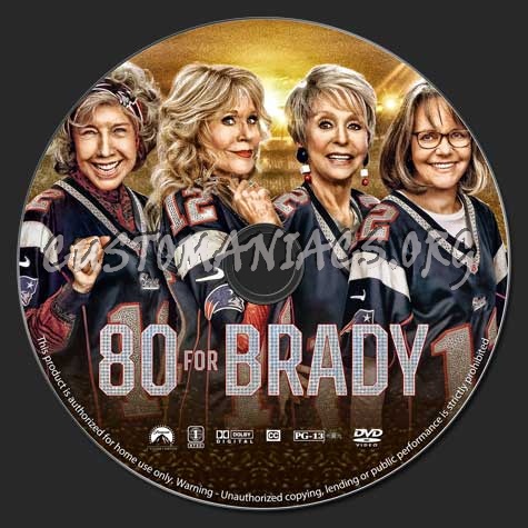 80 for Brady dvd label