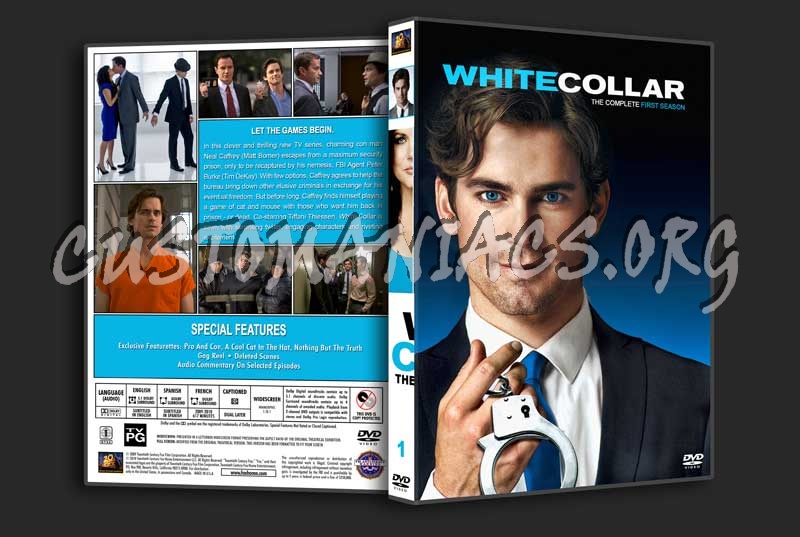 White Collar - The Complete Series (spanning spine) dvd cover