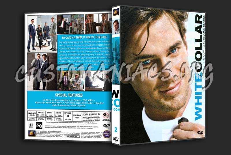 White Collar - The Complete Series (spanning spine) dvd cover