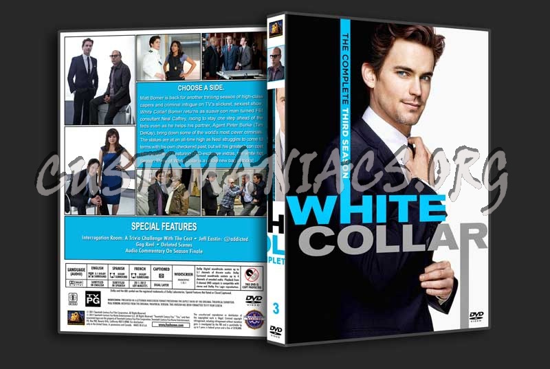 White Collar - The Complete Series (spanning spine) dvd cover