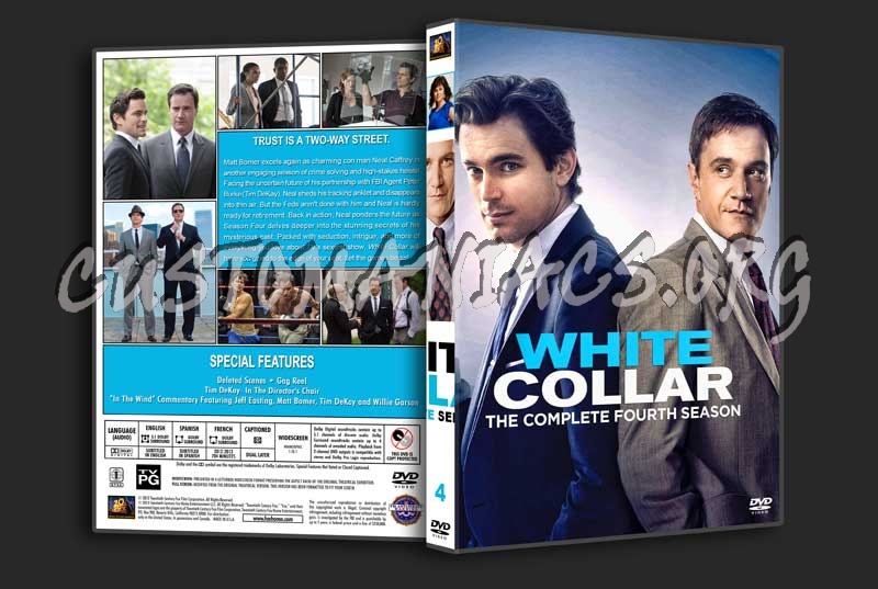 White Collar - The Complete Series (spanning spine) dvd cover