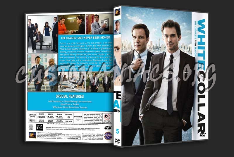 White Collar - The Complete Series (spanning spine) dvd cover