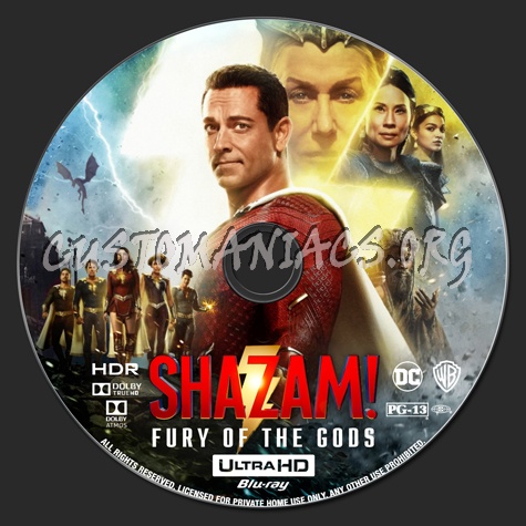  Shazam! Fury Of The Gods (Blu-ray + DVD + Digital