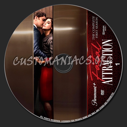 Fatal Attraction Season 1 dvd label