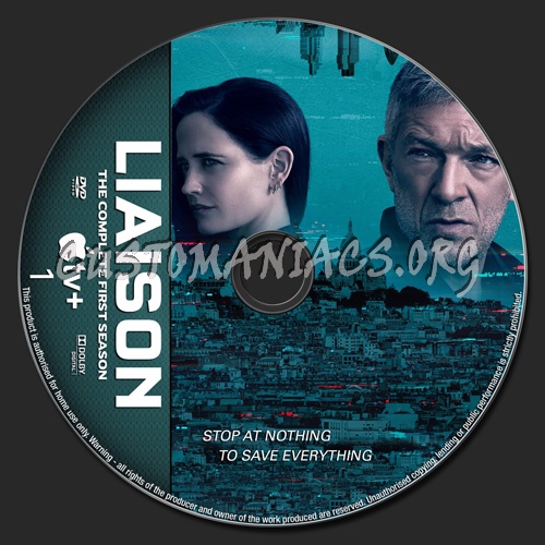 Liaison Season 1 dvd label