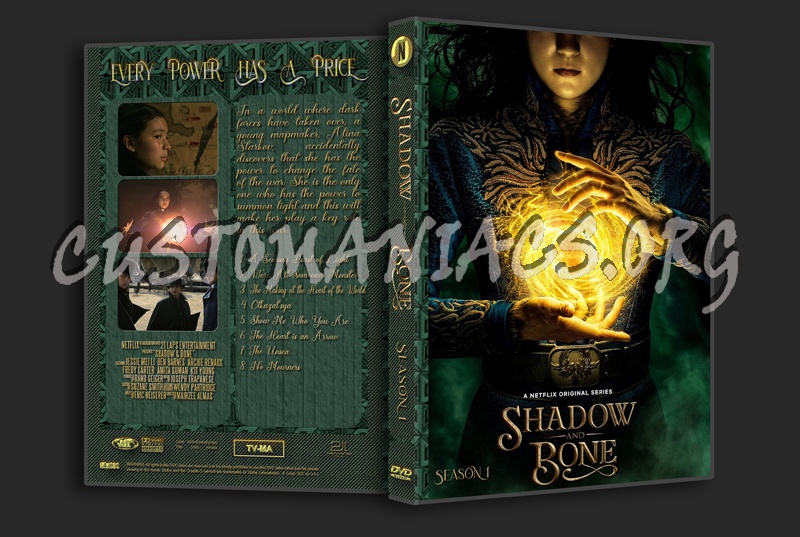 Shadow and Bone - Season 1 dvd cover