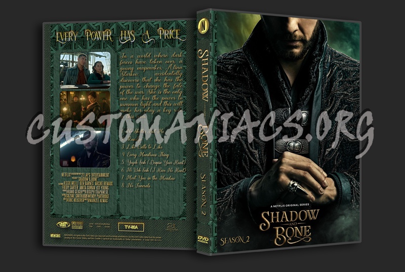 Shadow and Bone - Season 2 dvd cover