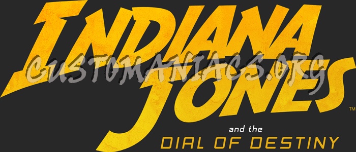 Indiana Jones and the Dial of Destiny - Title Treatment 