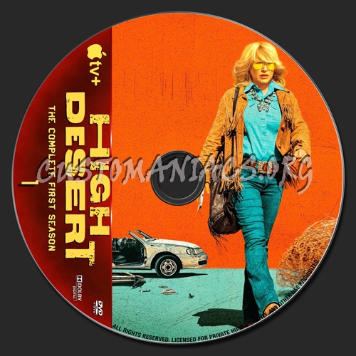 High Desert Season 1 dvd label