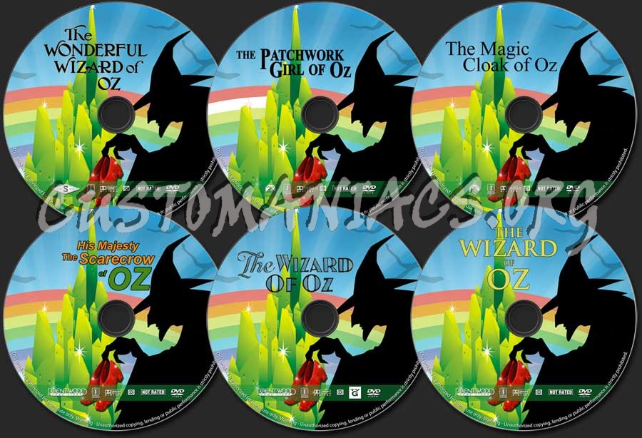 Oz Before the Rainbow Collection dvd label